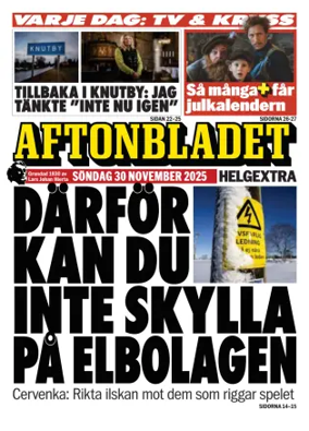 Cover of Aftonbladet