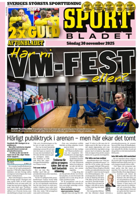 Cover of Sportbladet