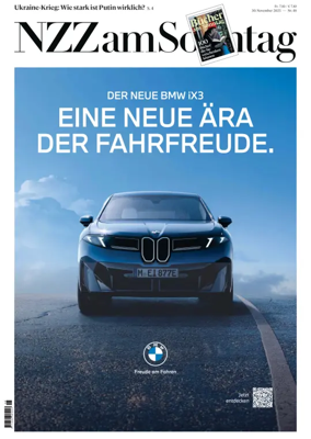 Cover of Neue Zurcher Zeitung Sunday