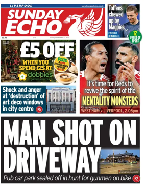 Cover of Liverpool Echo
