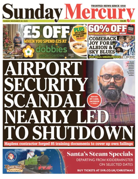 Cover of Sunday Mercury