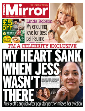 Cover of Sunday Mirror