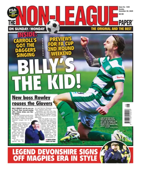Cover of The Non-League Football Paper