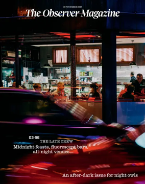 Cover of The Observer Magazine