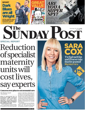 Cover of The Sunday Post (Inverness)