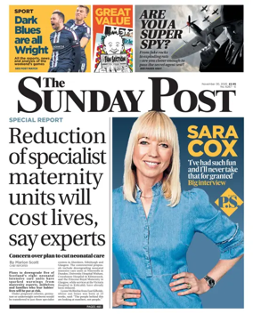 Cover of The Sunday Post (Newcastle)