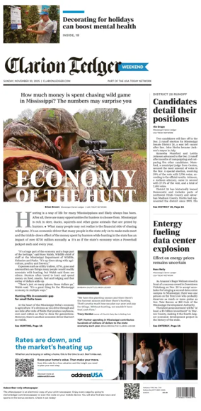 Cover of Clarion Ledger