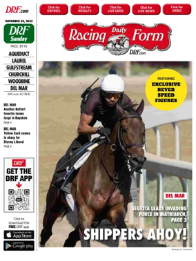 Cover of Daily Racing Form National Digital Edition