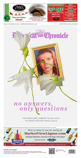 Cover of Democrat and Chronicle