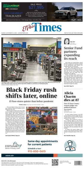 Cover of El Paso Times