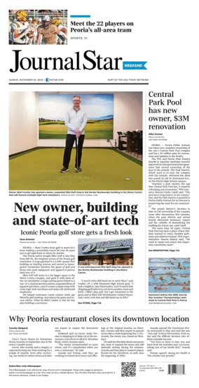 Cover of Journal Star (Peoria)