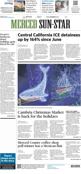 Cover of Merced Sun-Star (Saturday)