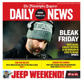 Cover of Philadelphia Daily News