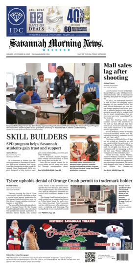 Cover of Savannah Morning News