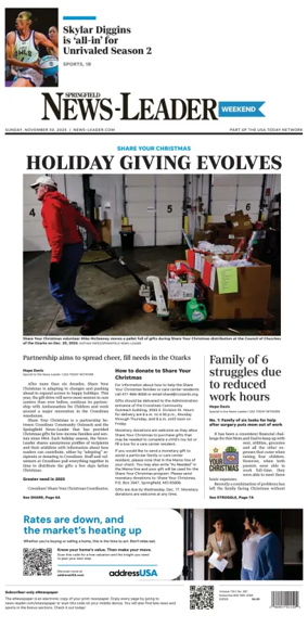 Cover of Springfield News-Leader