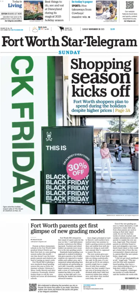 Cover of Star-Telegram (Sunday)