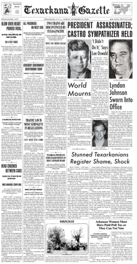 Cover of Texarkana Gazette