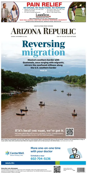 Cover of The Arizona Republic