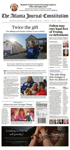 Cover of The Atlanta Journal-Constitution