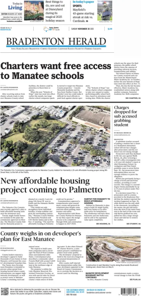 Cover of The Bradenton Herald (Sunday)