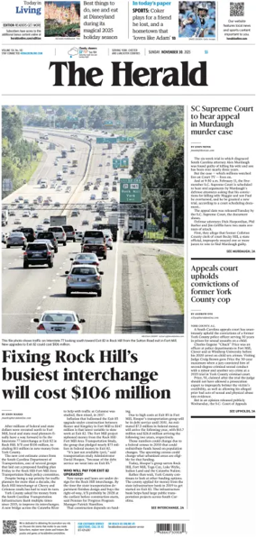 Cover of The Herald (Rock Hill)