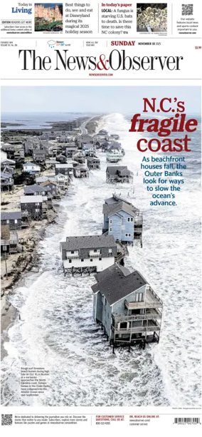 Cover of The News & Observer (Sunday)