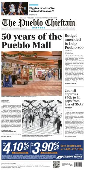 Cover of The Pueblo Chieftain