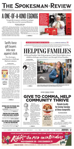 Cover of The Spokesman-Review (Spokane)