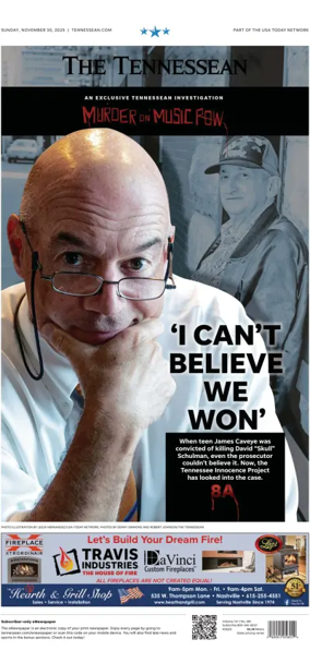 Cover of The Tennessean