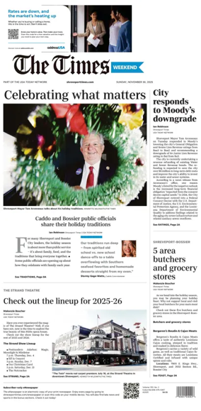 Cover of The Times (Shreveport)