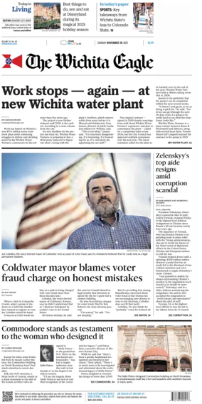 Cover of The Wichita Eagle (Sunday)