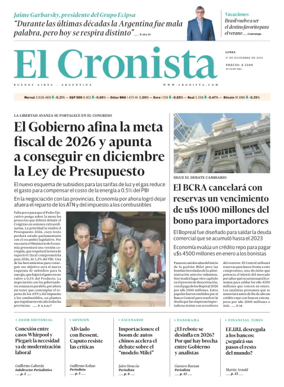 Cover of El Cronista comercial