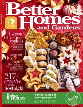 Cover of Better Homes and Gardens (Australia)