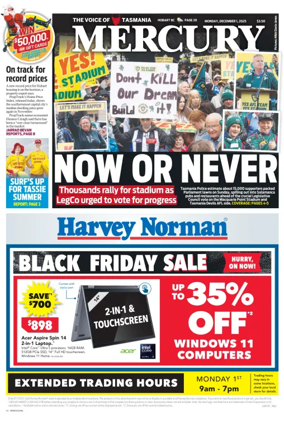 Cover of Mercury (Hobart)