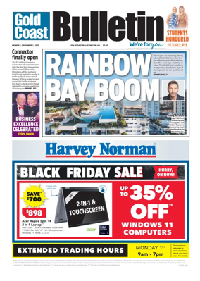 Cover of The Gold Coast Bulletin