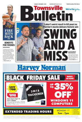 Cover of Townsville Bulletin