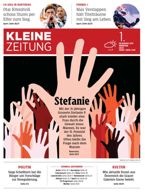 Cover of Kleine Zeitung Steiermark