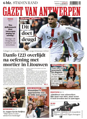 Cover of Gazet van Antwerpen Metropool Stad