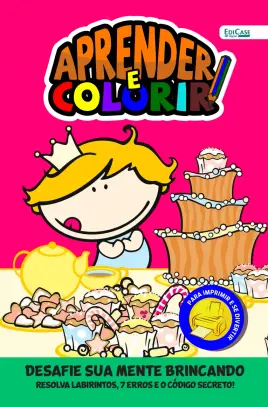 Cover of Aprender e Colorir