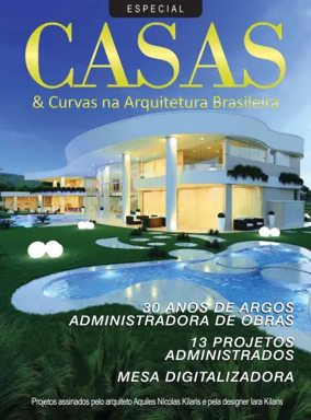 Cover of Casas e Curvas na Arquitetura Brasileira