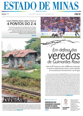 Cover of Estado de Minas (Brazil)