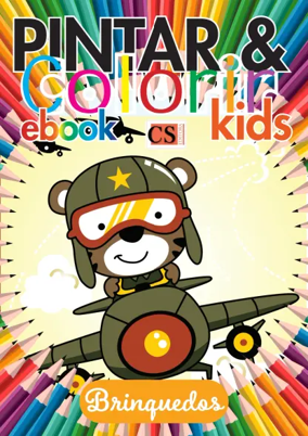 Cover of Pintar e Colorir Kids