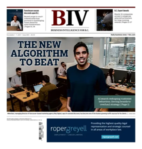 Cover of Business in Vancouver