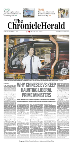 Cover of The Chronicle Herald (Provincial)