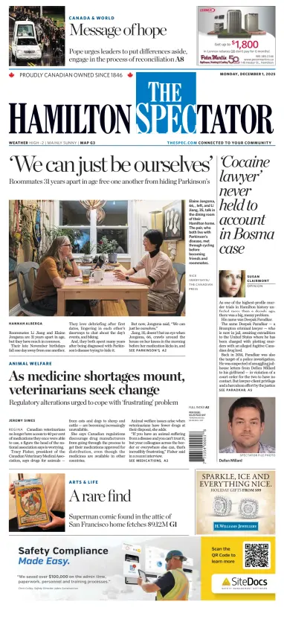 Cover of The Hamilton Spectator