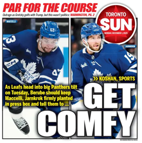Cover of Toronto Sun