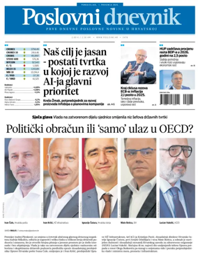 Cover of Poslovni Dnevnik