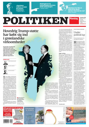 Cover of Politiken