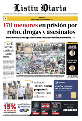 Cover of Listin Diario