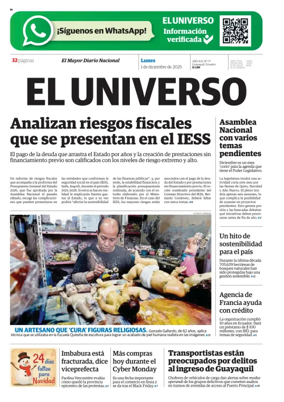 Cover of El Universo